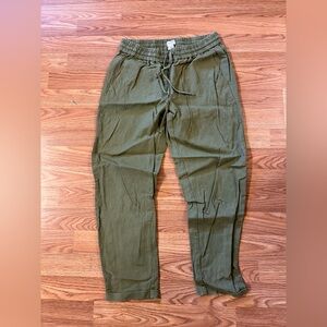 J. Crew Olive Joggers